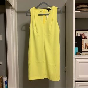 NWT Yellow Banana Republic Shift Dress